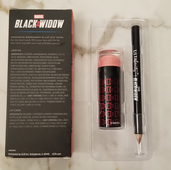 Ulta Marvel Black Widow Lipstick & Lip Liner Duo💕 - Picture 4 of 6